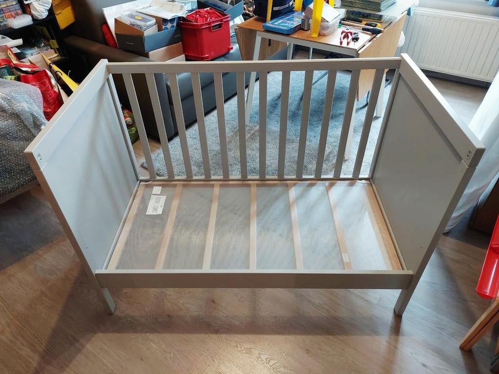 Baby- en Peuterbedje Ikea Sundvik Grijs, Ophalen