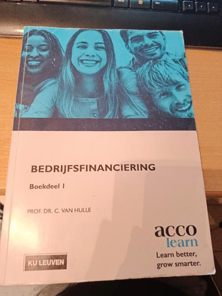 Bedrijfsfinanciering boekdeel 1, Boeken, Ophalen of Verzenden, Nieuw, Hoger Onderwijs