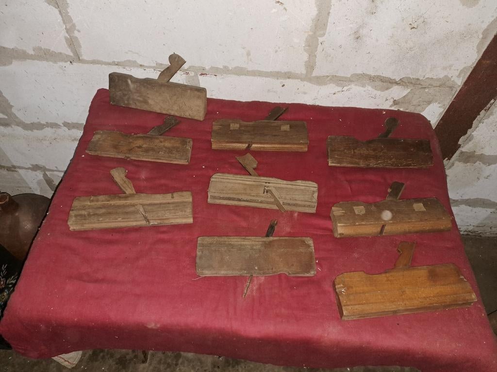 Schaaf oude houten Schaven decoratie, Ophalen of Verzenden