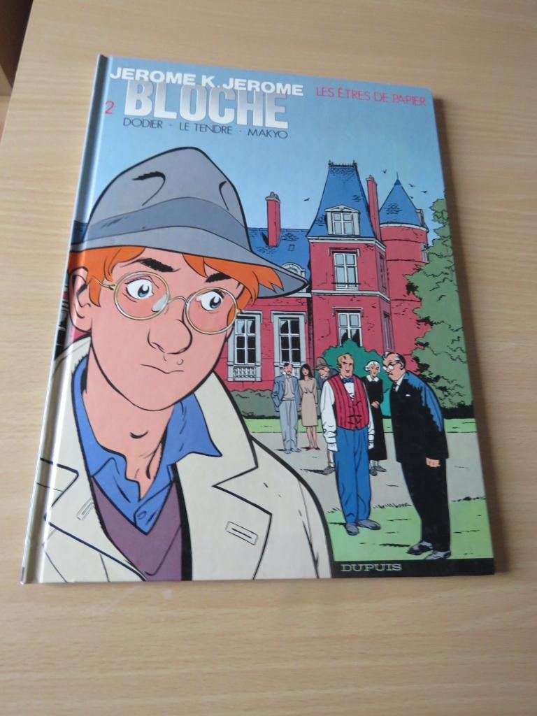Jérôme k. Jérôme Bloche - 2 - Les êtres de papier - Dodier, Livres, Enlèvement ou Envoi, Une BD, Utilisé, Dodier