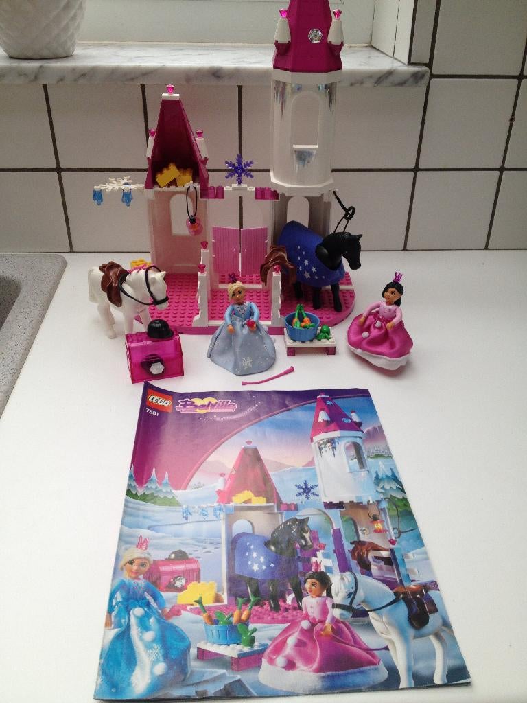 lego 7581 belville de kasteel paarden stallen, Enlèvement ou Envoi, Lego