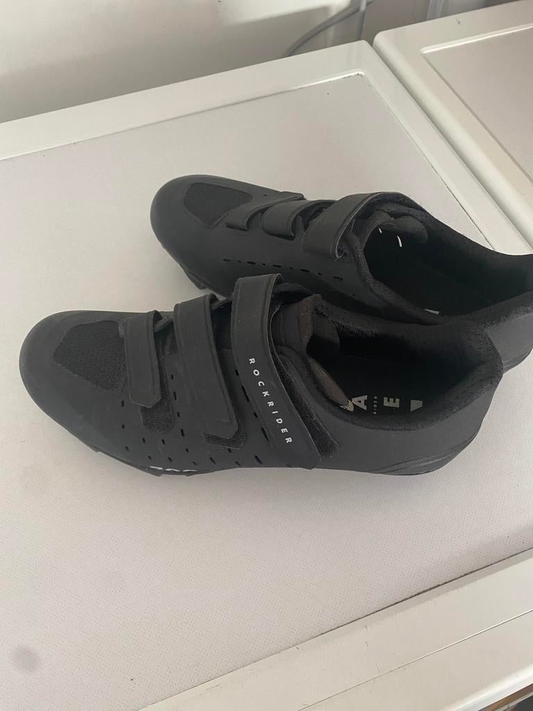 Fietsschoenen  RACE 700 zwart Rockrider maat 41, Ophalen, Zo goed als nieuw, Zwart