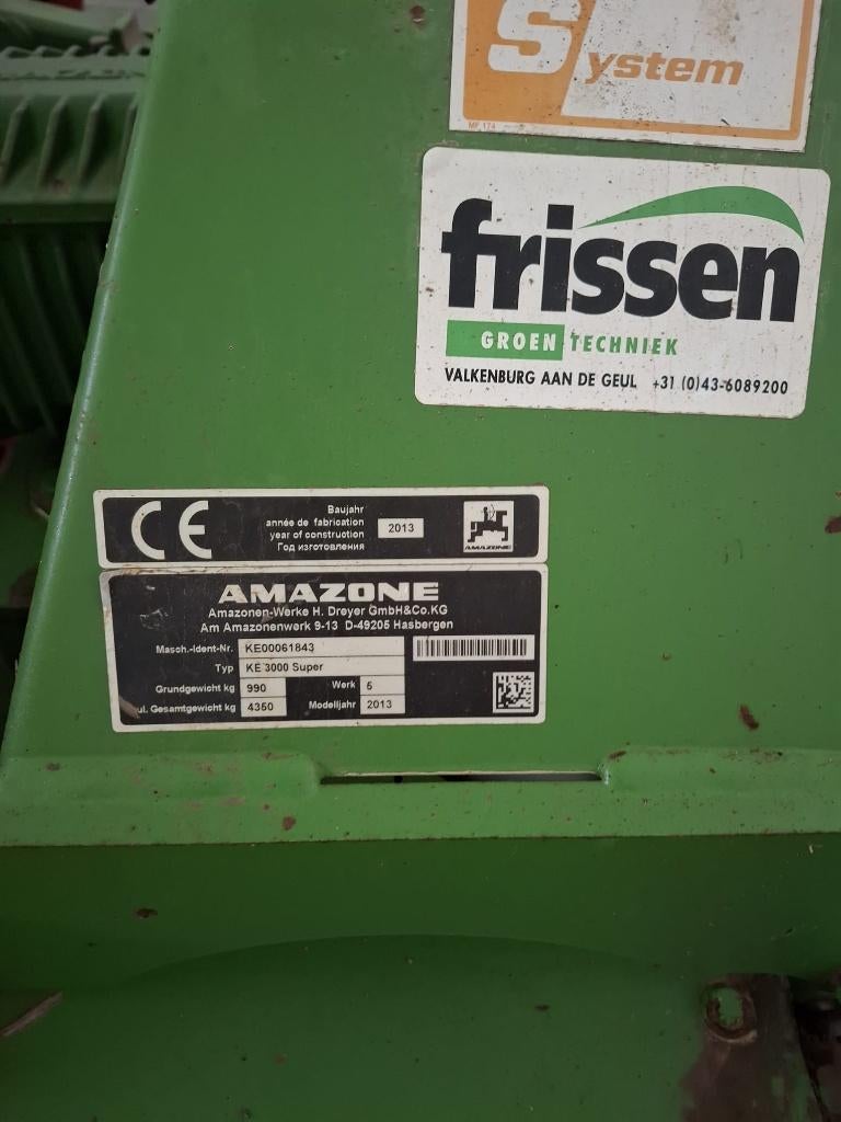 rotorkopeg + zaaimachine Amazone, Ophalen, Grondbewerking