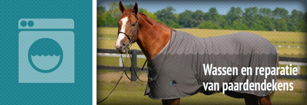 wassen , impregneren & repareren paardendekens, Ophalen of Verzenden, Zo goed als nieuw, Deken