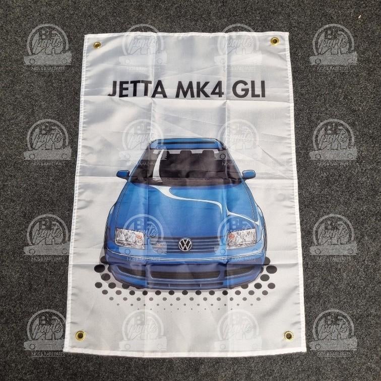 Vlaggen 60x90cm golf 4 bora jetta mk4 R32 gti gli, Enlèvement ou Envoi