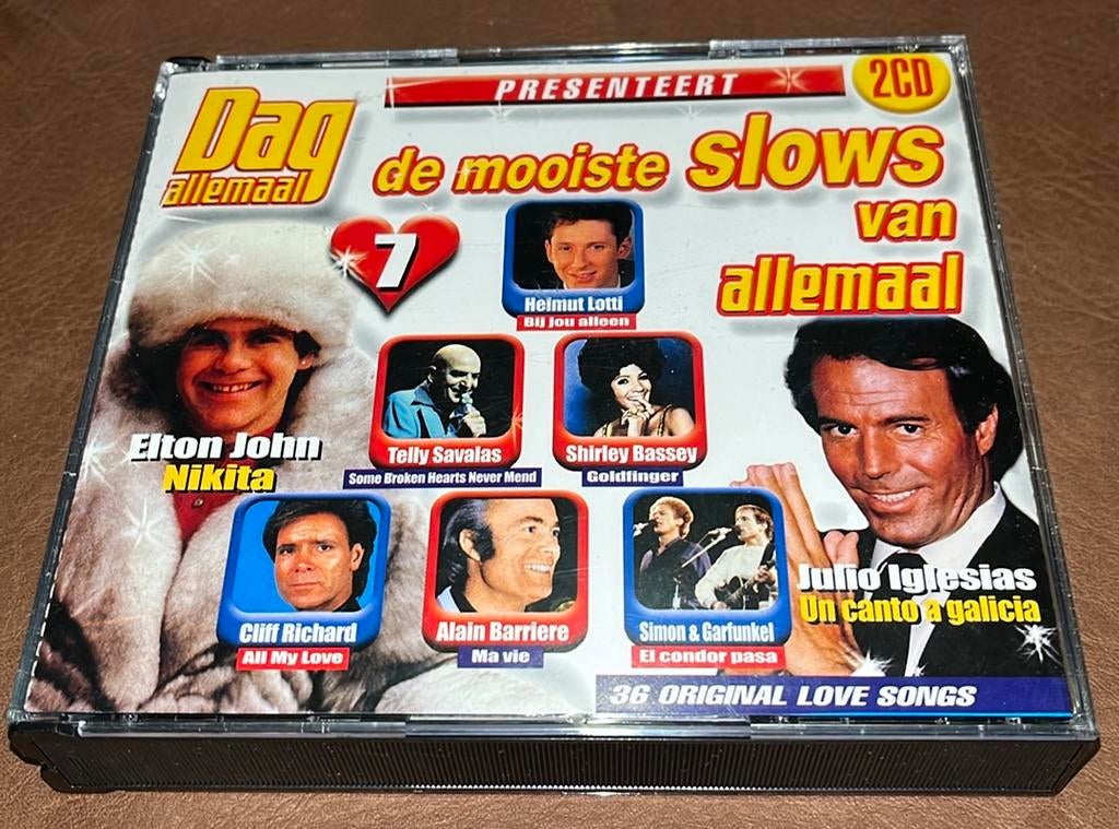Dag Allemaal - De mooiste slows - 2CD Box, Enlèvement ou Envoi, Comme neuf