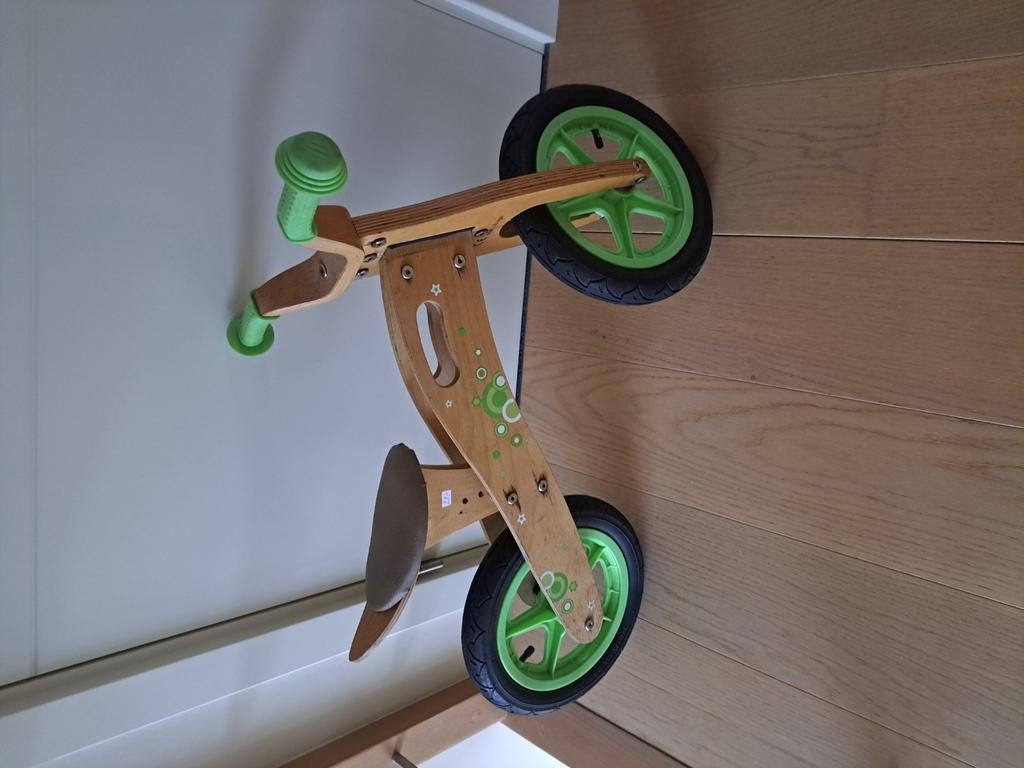 Draisienne en bois, Enlèvement, Comme neuf, Vélo d'équilibre