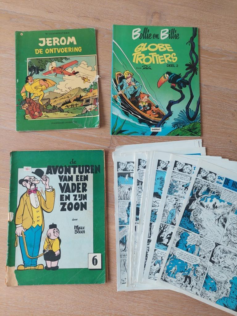 Vintage stripverhalen o.a. Jerom 1974, Bollie en Billie 1981, Boeken, Stripverhalen, Gelezen, Willy Vandersteen, Ophalen of Verzenden