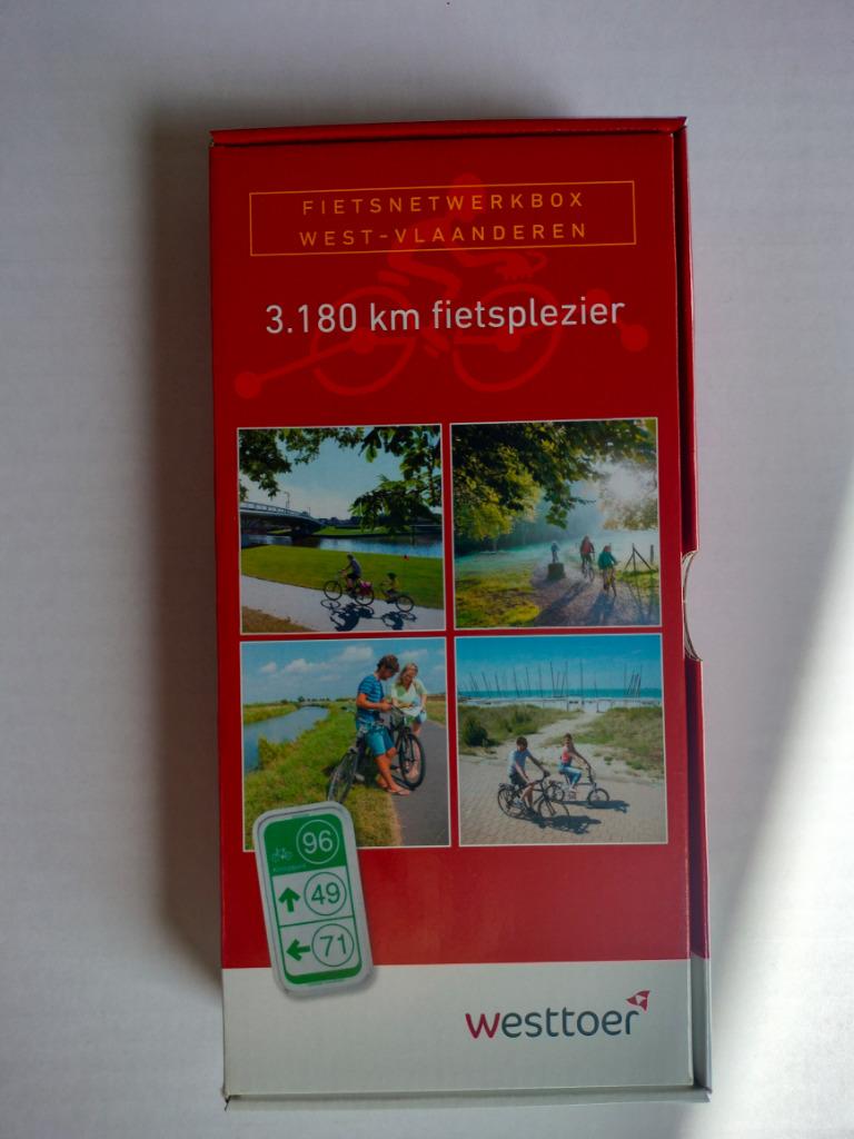 🚲 🗺️ Bicycle Network Box - Bicycle Networks West-Flandre, Enlèvement ou Envoi, Belgique, Westtoer, Autres types