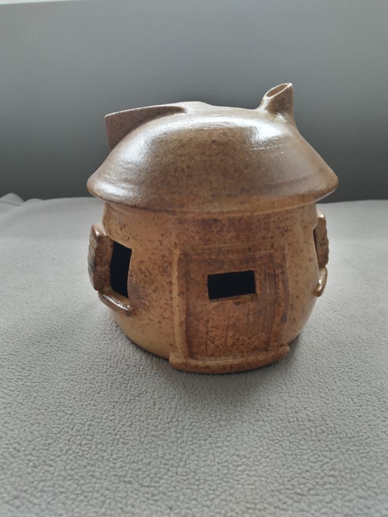 Keramiek huisje, Ophalen