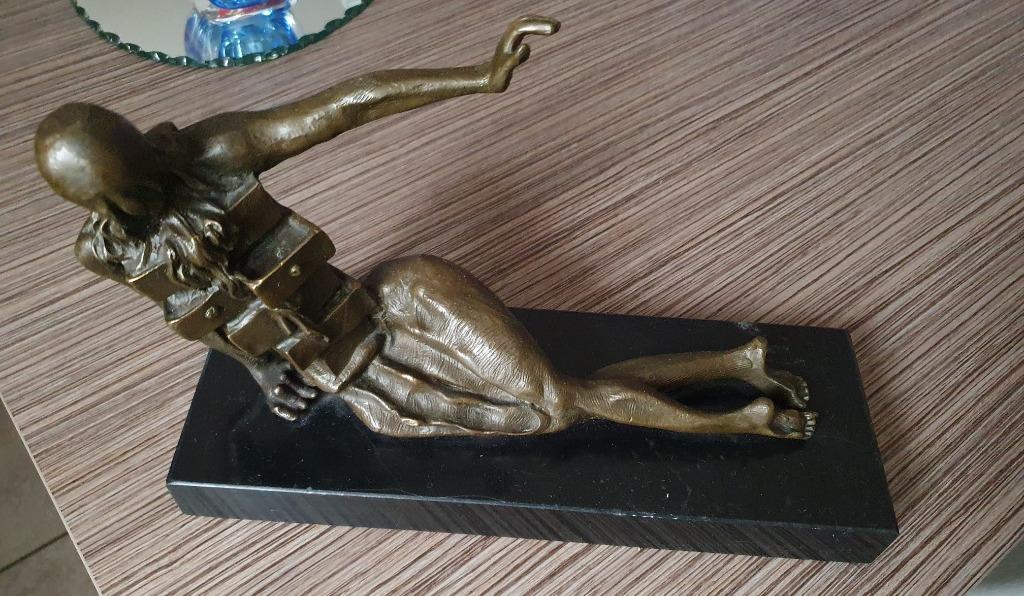 Sculpture en bronze signée Salvator Dali., Enlèvement ou Envoi, Bronze