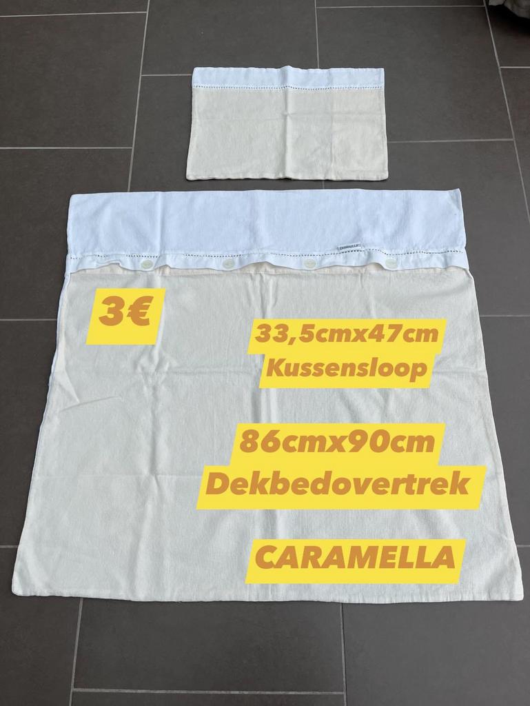 Dekbedovertrek+sloop  babybed, Ophalen of Verzenden, Gebruikt, Meisje, Dekbedovertrek