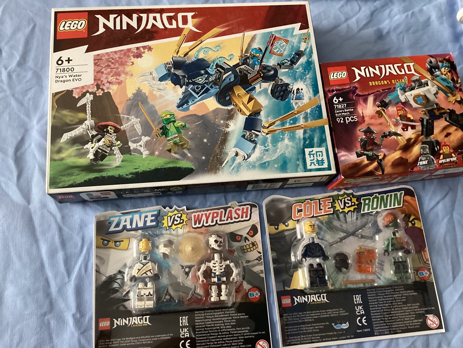 Lego Ninjago 4 nieuwe sets, Ophalen of Verzenden, Zo goed als nieuw, Lego, Ninjago