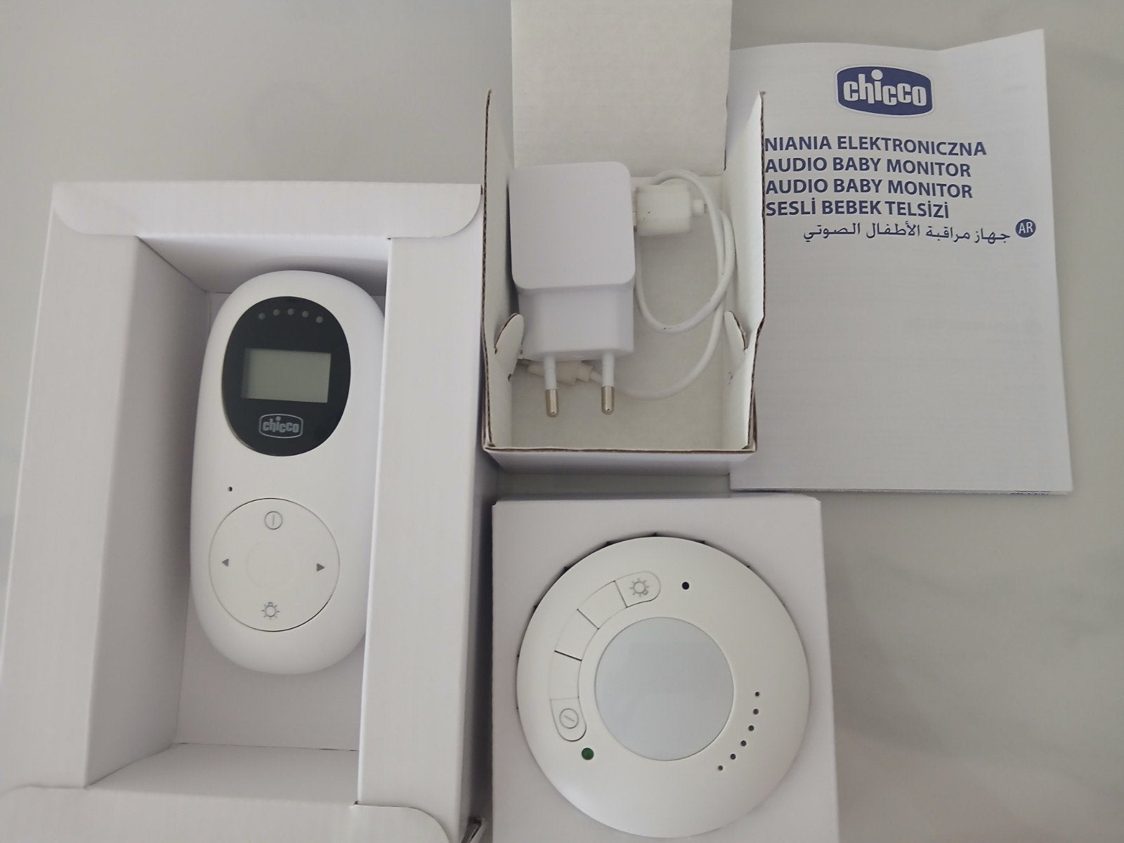 Chicco You&Me Audio Baby Monitor – NIEUW, Ophalen, Detector, Sensor of Melder, Nieuw, Overige soorten