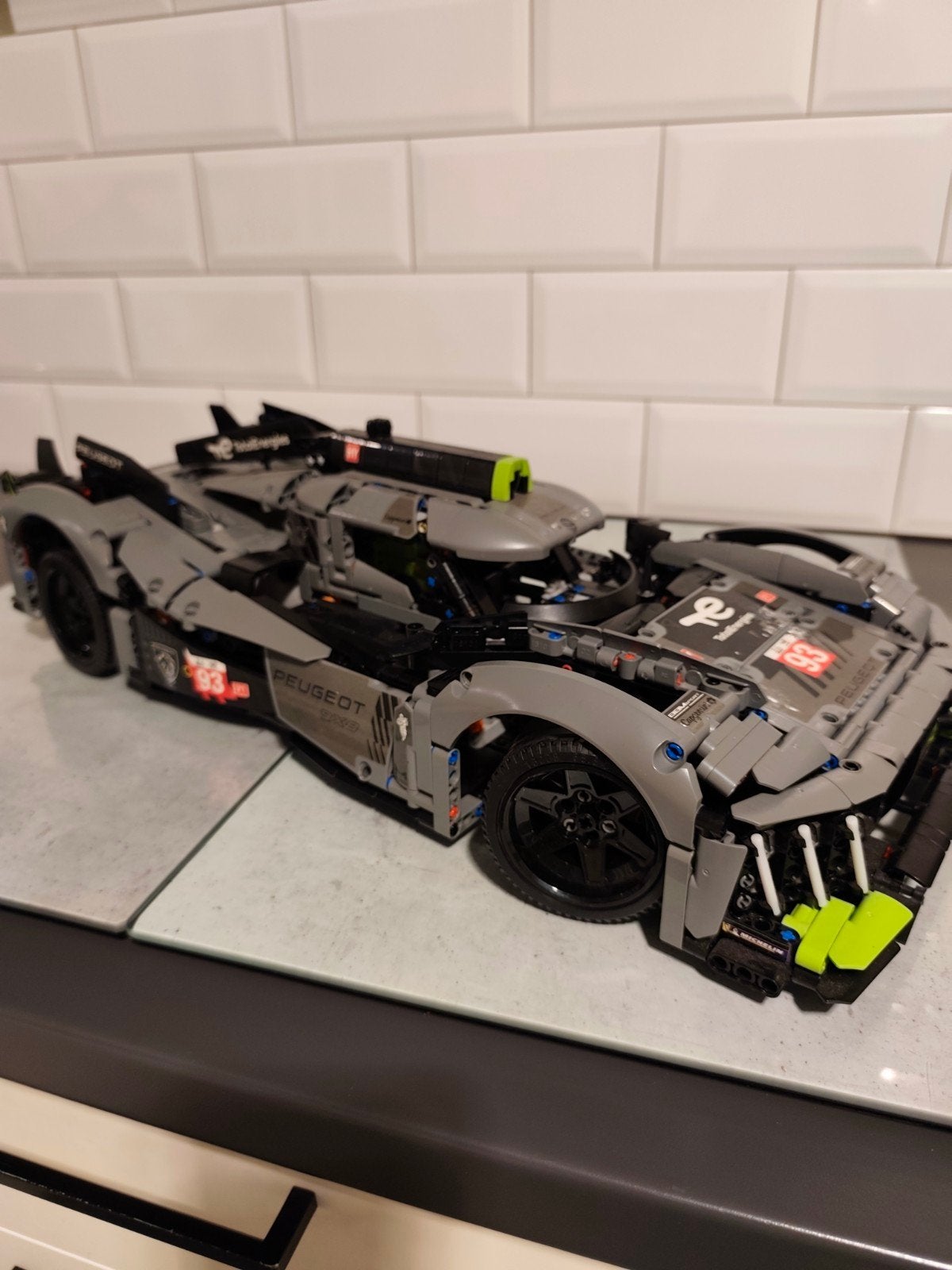 lego peugeot, Ophalen