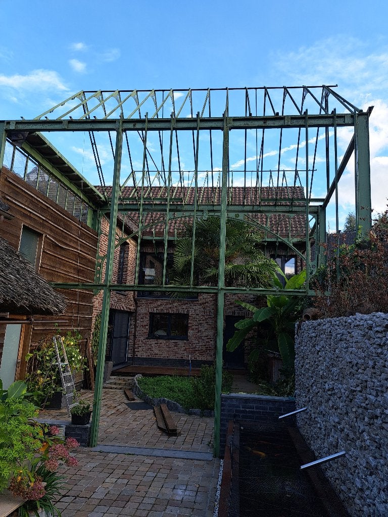 Metaal constructie, Tuin en Terras, Ophalen, Gebruikt
