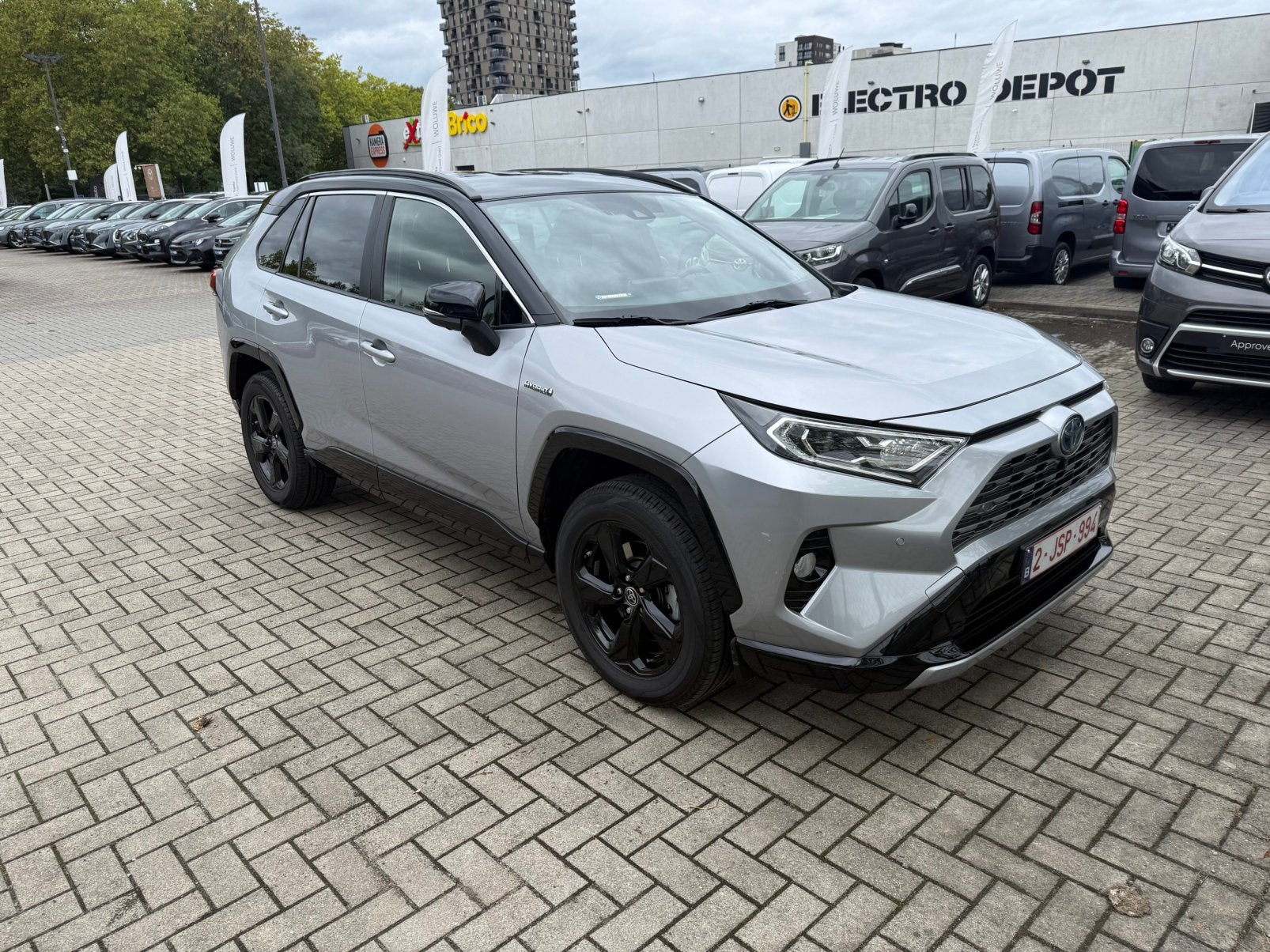 TOYOTA RAV4 2.5 4x2 Hybrid Black Edition 2021, Auto's, 4 cilinders, 2487 cc, 5 deurs, Rav4