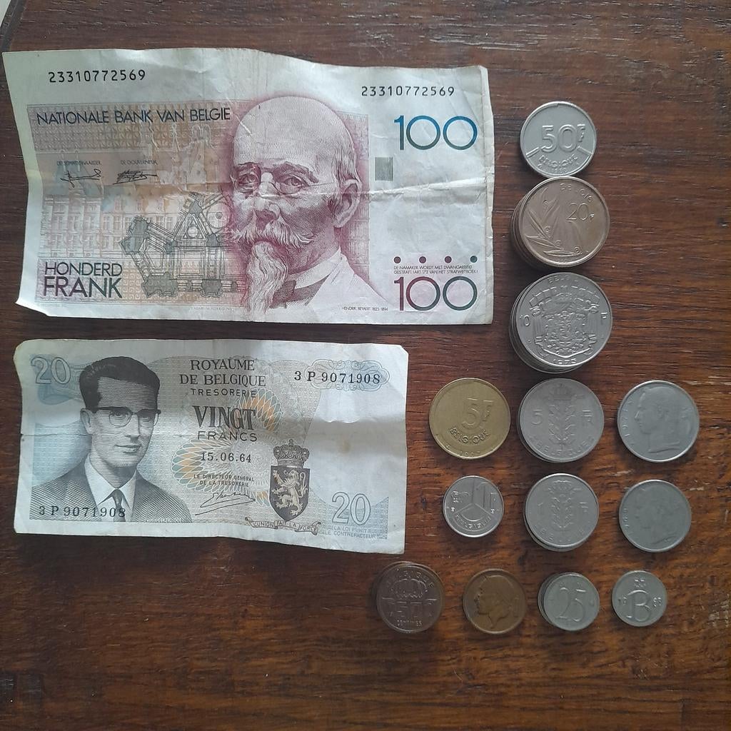 BELGISCH GELD, Ophalen of Verzenden