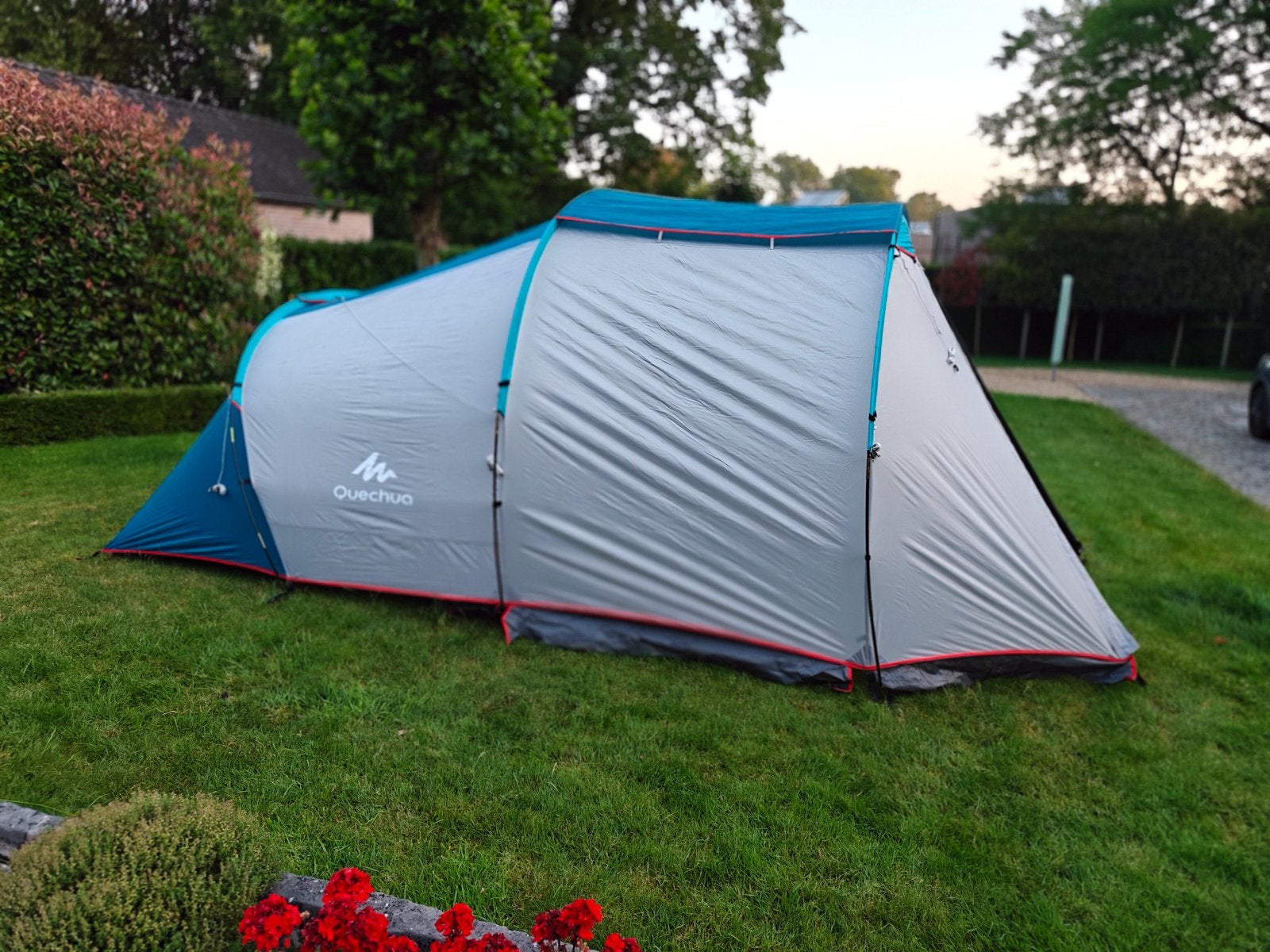 4 persoons tunneltent, Caravans en Kamperen, Ophalen, Zo goed als nieuw