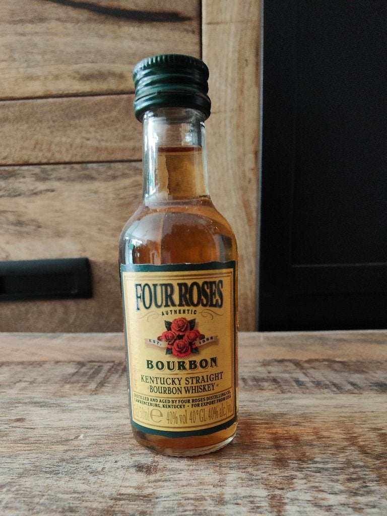 Four Roses Vintage Mini Bottle 1960 V3 Bourbon 50ml, Overige gebieden, Overige typen, Nieuw, Ophalen of Verzenden