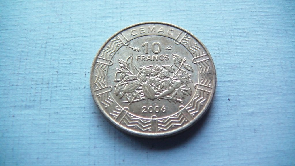 afrique centrale 10 francs 2006, Enlèvement