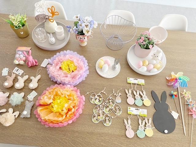 super groot lot lente en paas decoratie aan spotprijs, Huis en Inrichting, Ophalen, Zo goed als nieuw