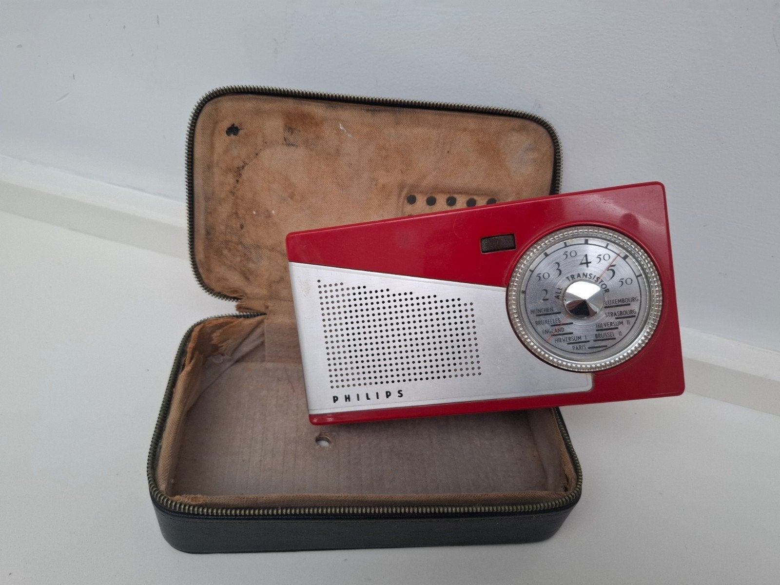 Radio à transistor Philips L1X75T « Fanette » vintage, Antiquités & Art, Enlèvement ou Envoi