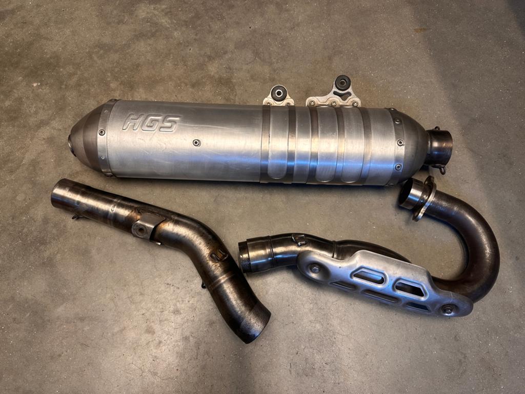 Uitlaat Suzuki rmz450, Ophalen of Verzenden, Gebruikt