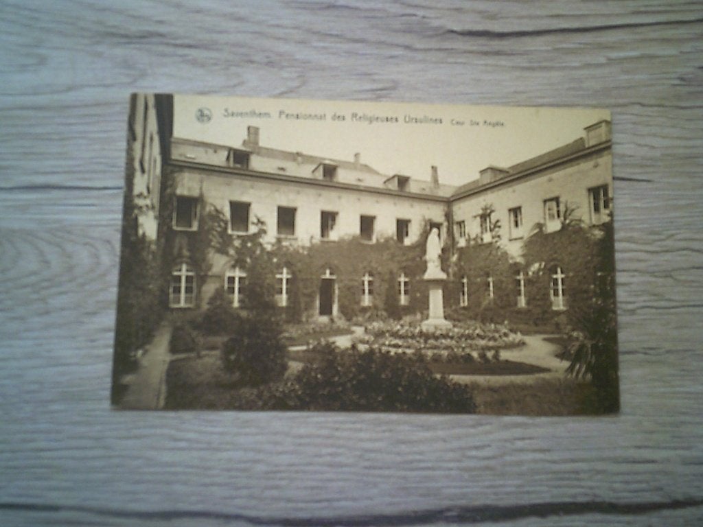 ZAVENTEM: Pensionnaat der Religieuses Ursulinen - Cour, Verzamelen, Ophalen of Verzenden, 1920 tot 1940, Gelopen, Vlaams-Brabant
