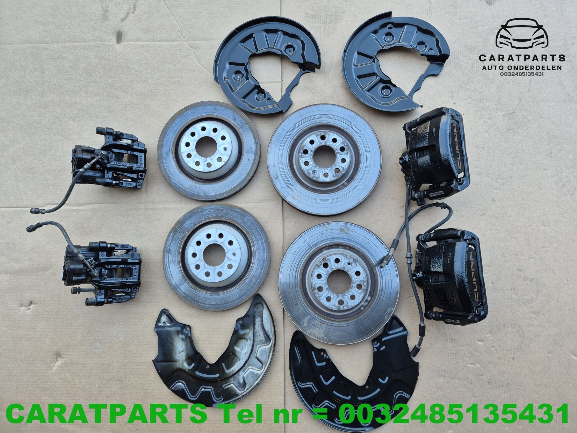 triers de frein Cupra Leon, kit d' triers de frein Cupra Ate, Autovia A-2, Km 585 585
08760  Martorell, ES, SEAT S.A., Utilisé