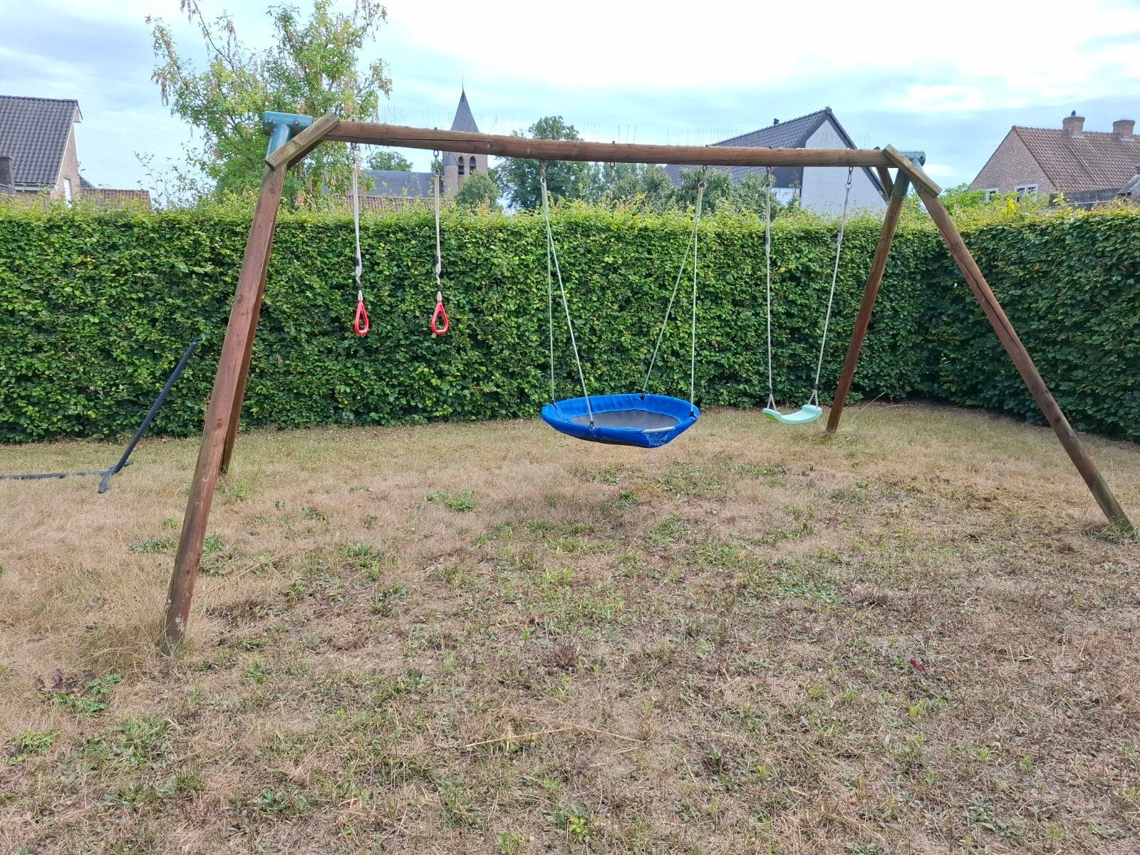 schommel met veel speeltuig, Kinderen en Baby's, Ophalen, Schommel