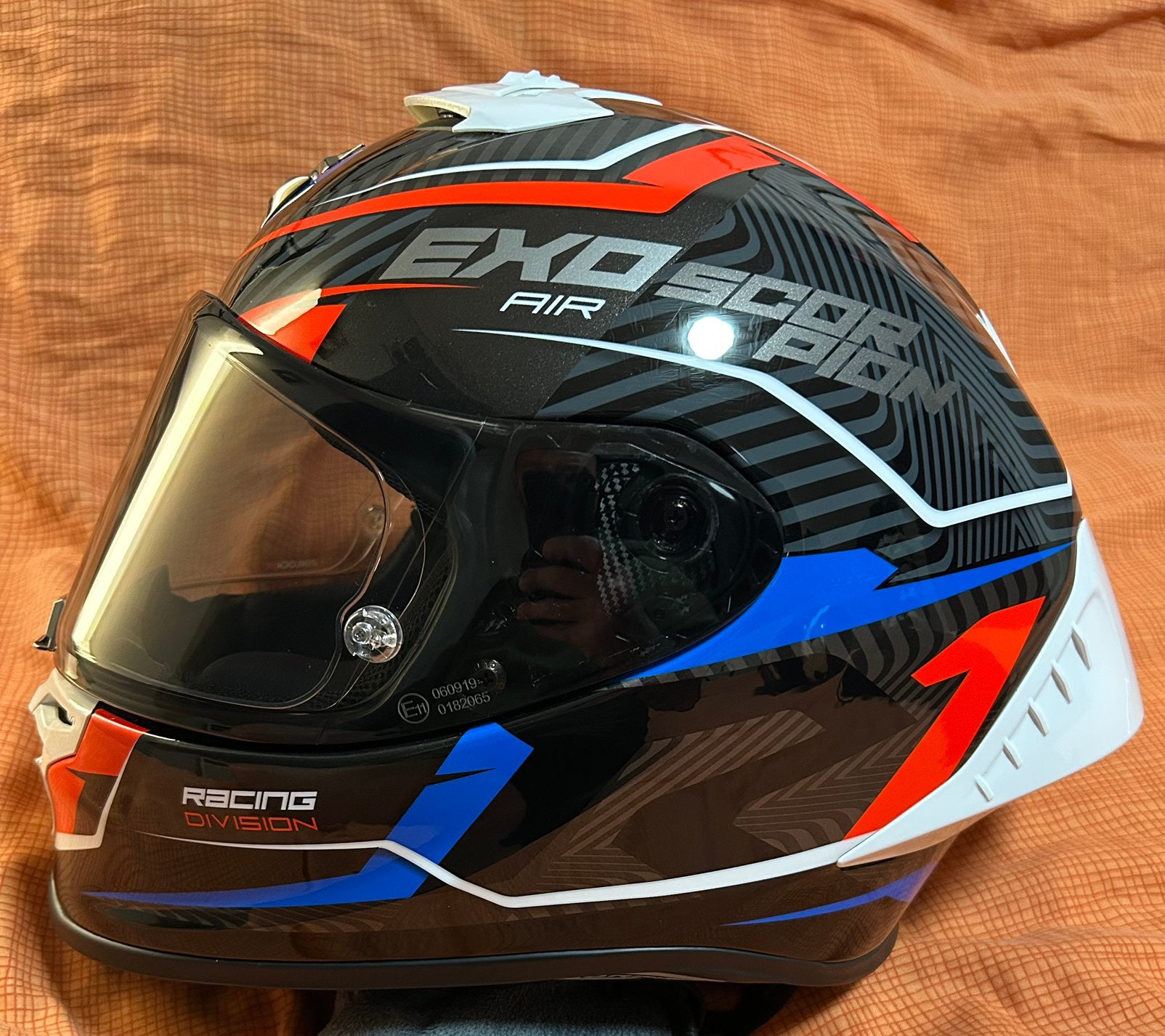 Casque scorpion exo r1 evo || air taille xl, Motos, Enlèvement, XL