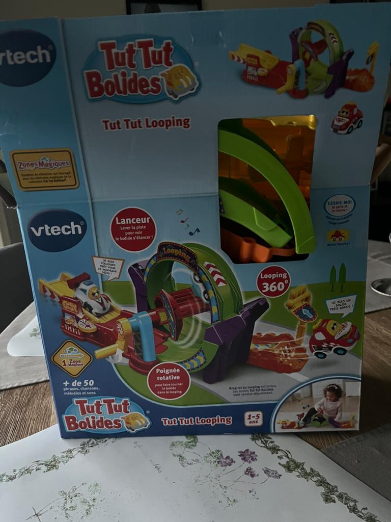 Tut Tut Bolides VTech, Enlèvement ou Envoi, Comme neuf, Circuit