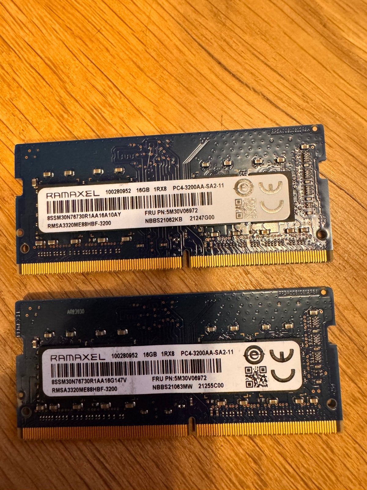RAM DDR4 32Go (2x16Go) 3200Mhz Laptop SO-DIMM, Ophalen of Verzenden, Zo goed als nieuw, DDR4, Laptop