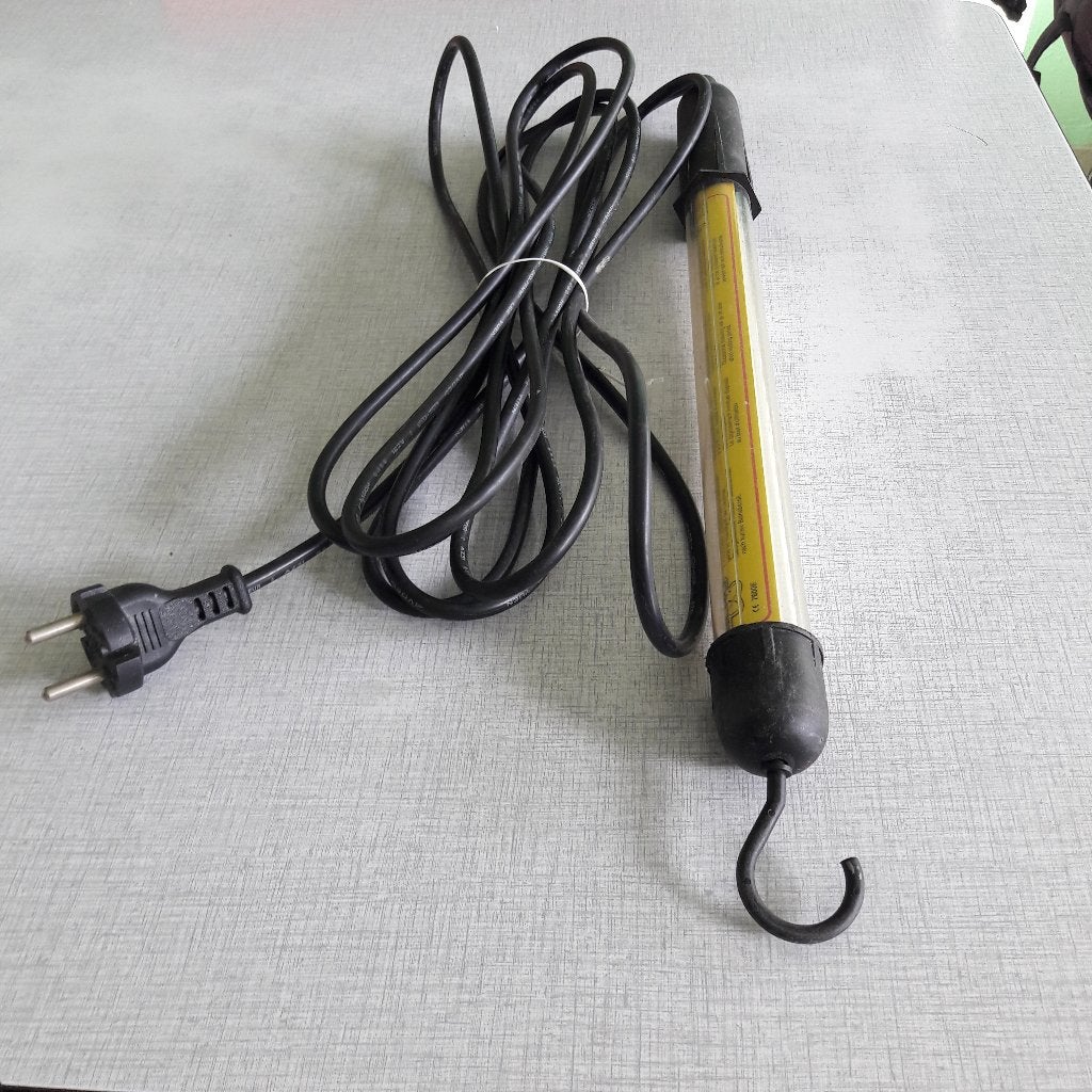 Elektrische looplamp, Ophalen