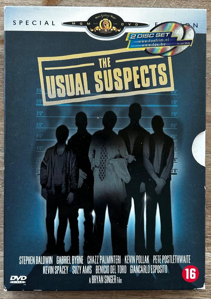 Dvd The Usual suspects, Vanaf 16 jaar, Ophalen, Zo goed als nieuw, Detective en Krimi