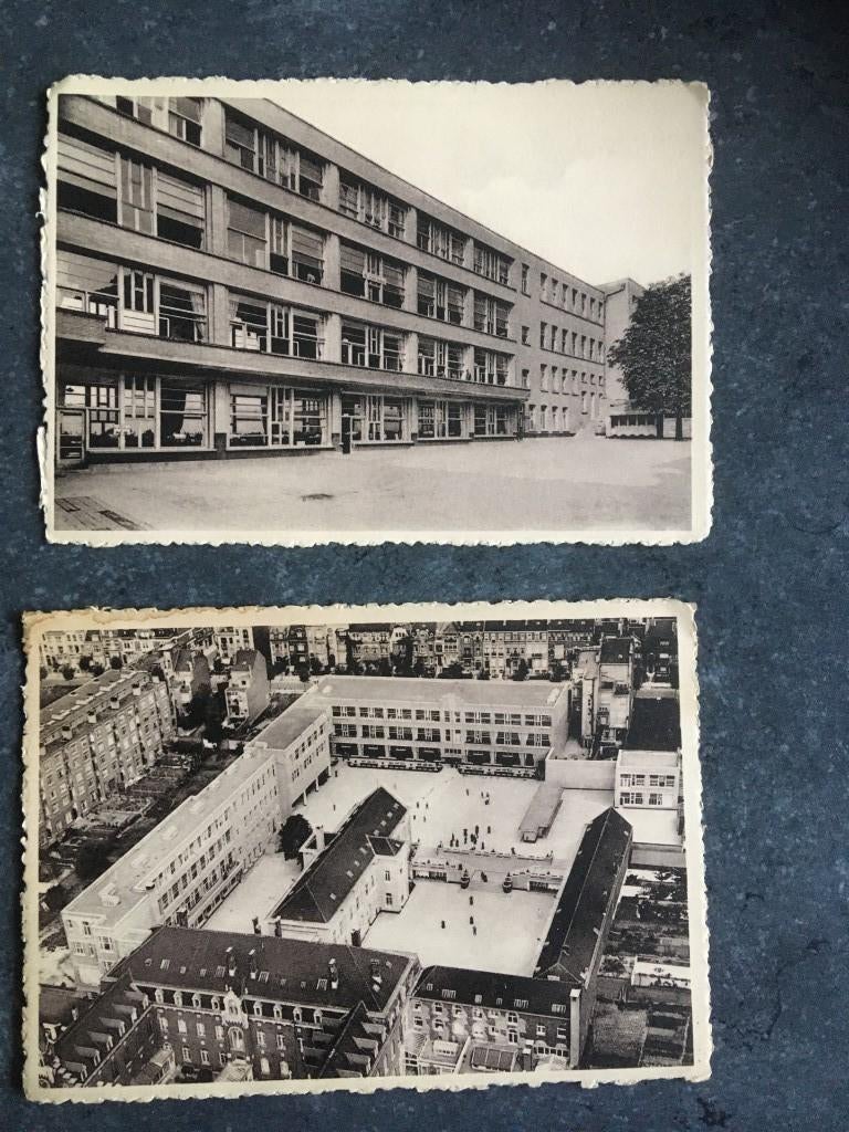 2 cartes postales : asile royal pour sourds-muets Bruxelles, Enlèvement ou Envoi, Bruxelles (Capitale)