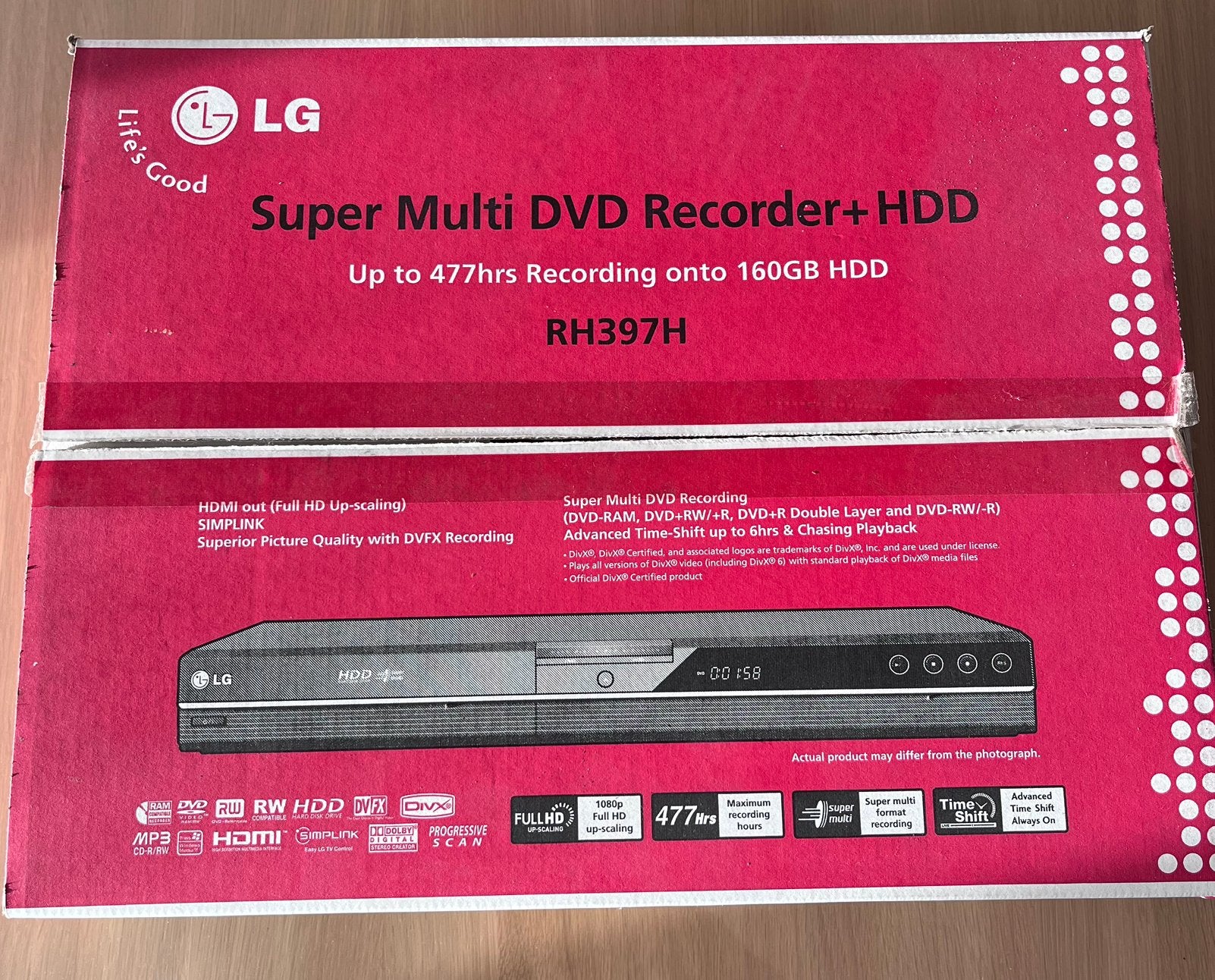 Multi DVD Recorder + HDD, Ophalen, Zo goed als nieuw, Harddiskrecorder