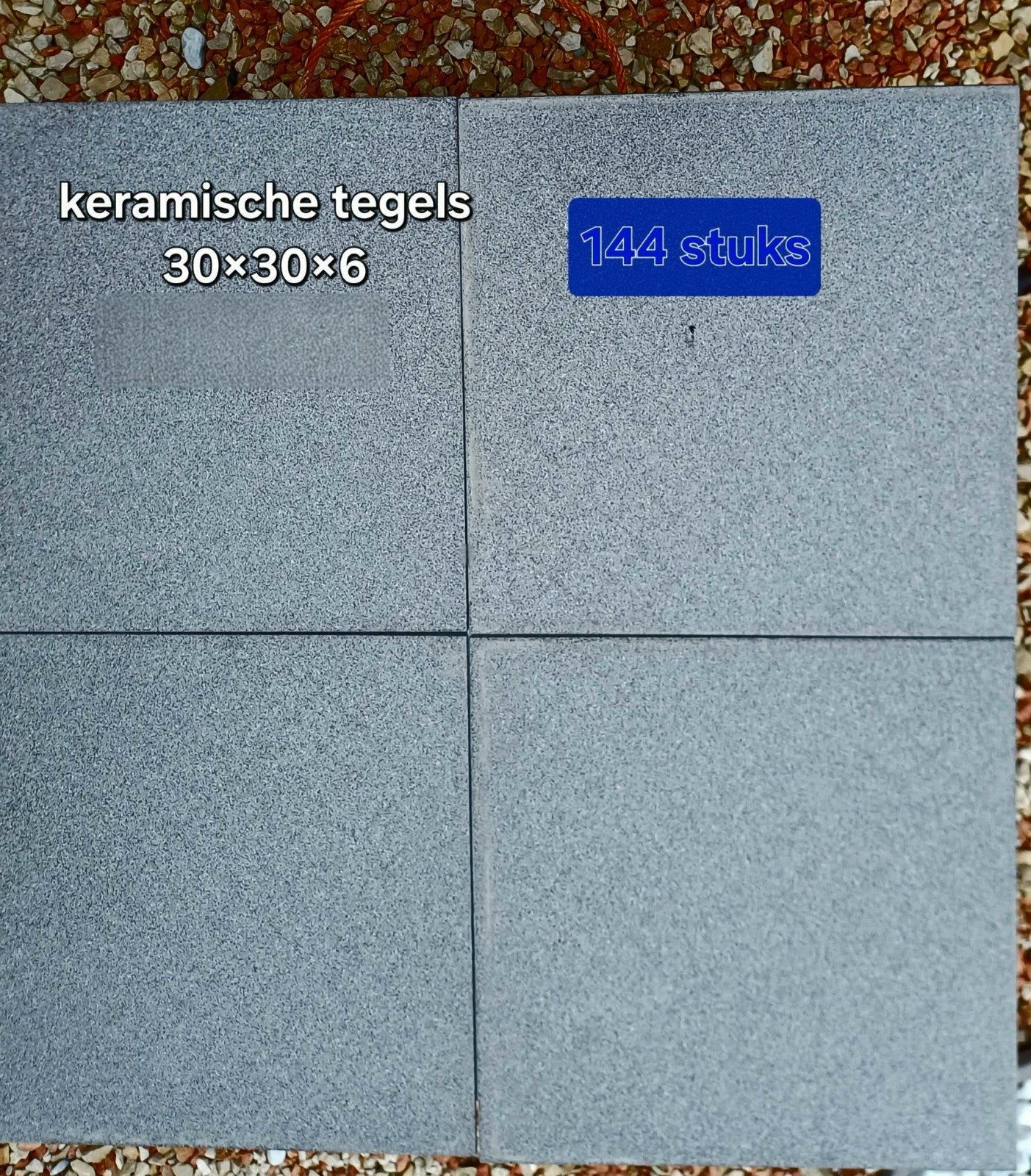 tegels, Doe-het-zelf en Bouw, Ophalen, Keramiek, Nieuw, 20 tot 40 cm