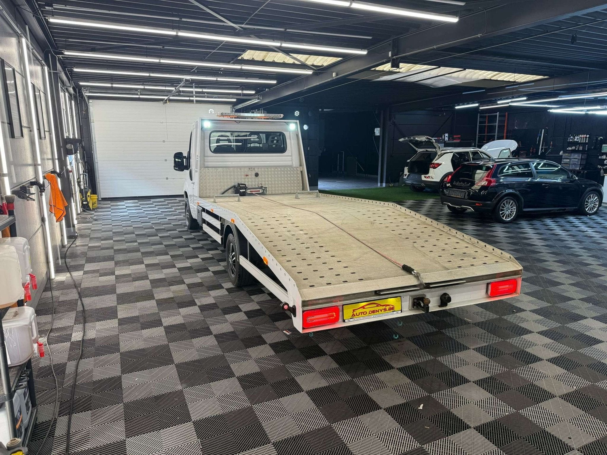 Fiat Depanneur/Takelwagen Euro 6 1255kg, Auto's, Gebruikt, Electronic Stability Program (ESP), Wit, 130 pk