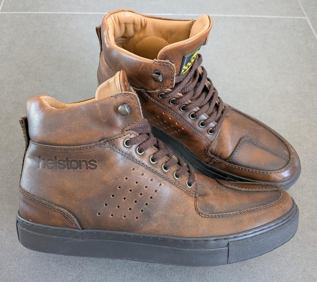 Espadrilles de moto Helstons Glen - Marron - Taille 42, Motos, Seconde main, Helstons, Hommes, Bottes