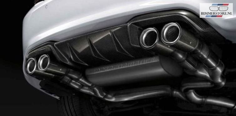 M performance uitlaat sierstuk Carbon / RVS nieuw BMW 2 / 3, Auto diversen, Tuning en Styling, Ophalen of Verzenden