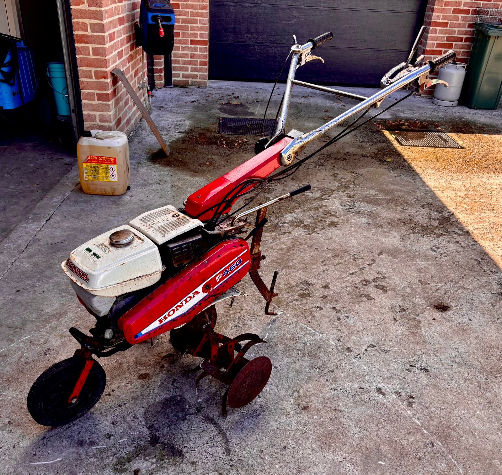Honda tuinfrees f460, Ophalen, Gebruikt, Benzine, Tuinfrees