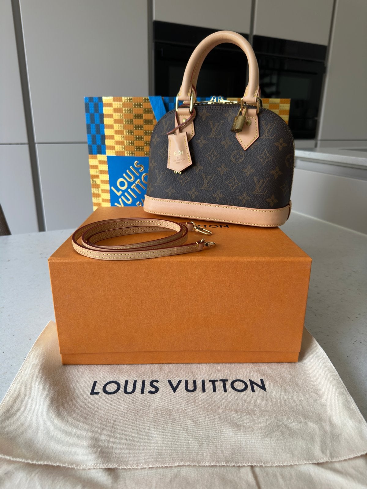 Alma BB - Louis Vuitton, Ophalen, Zo goed als nieuw, Handtas