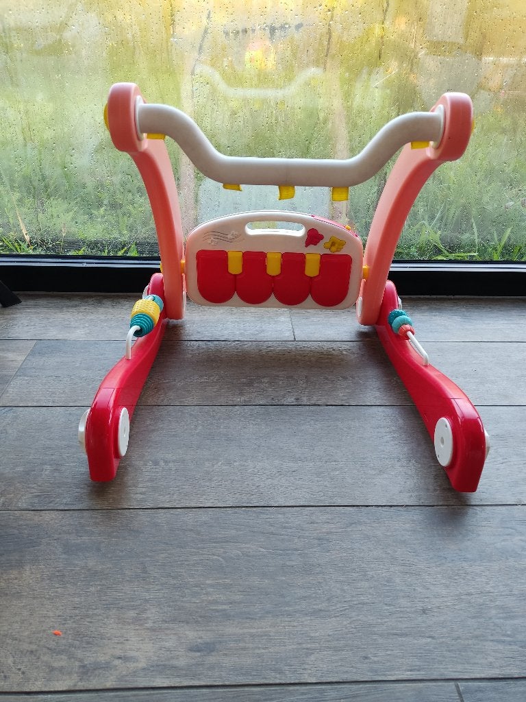 Loopwagentje met piano, Kinderen en Baby's, Ophalen of Verzenden, Gebruikt, Jongen of Meisje