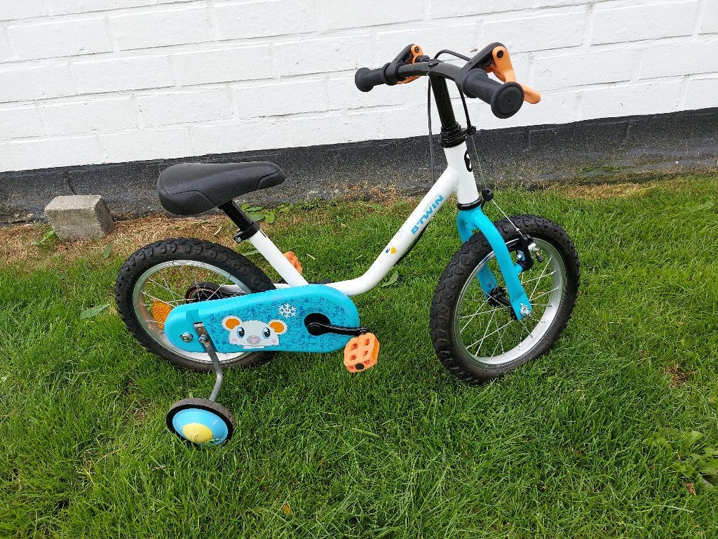 Vélo Filles 14, Frein sur jante, Comme neuf, Enlèvement, 14 pouces ou moins