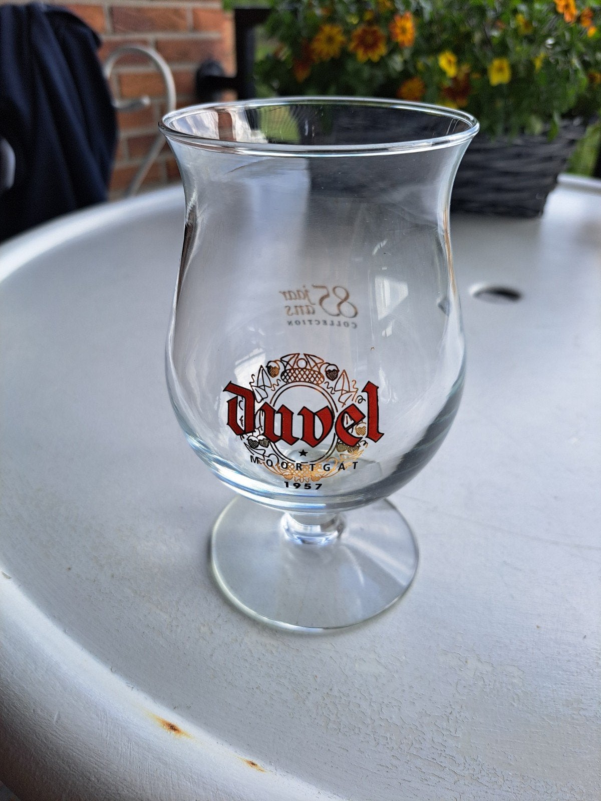 Duvel bierglas collectie glas 85 jaar, Enlèvement ou Envoi, Duvel