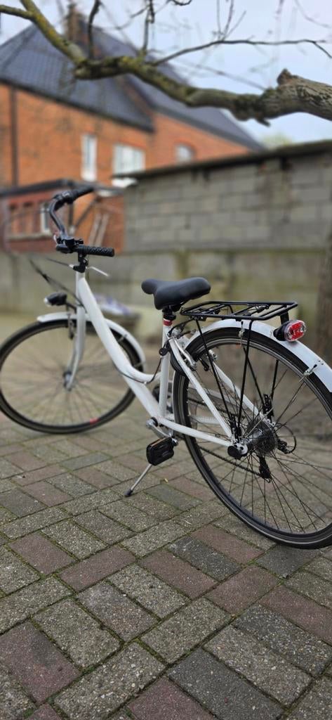 Dames fiets bijna nooit gebruikt., Autres marques, Moins de 10 vitesses, Comme neuf, Enlèvement