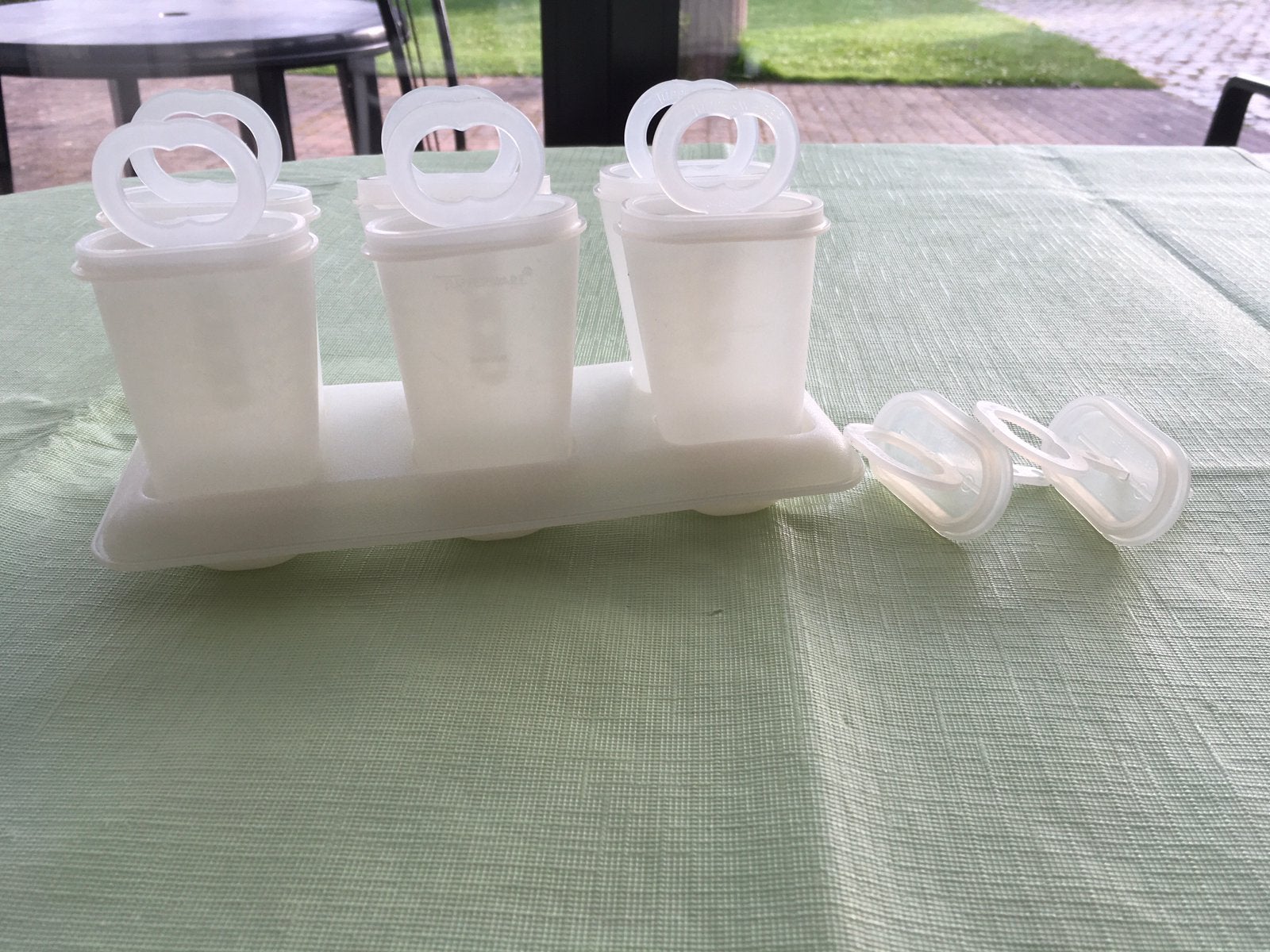 IJslolly vormpjes - Tupperware, Ophalen, Zo goed als nieuw, Wit, Overige typen