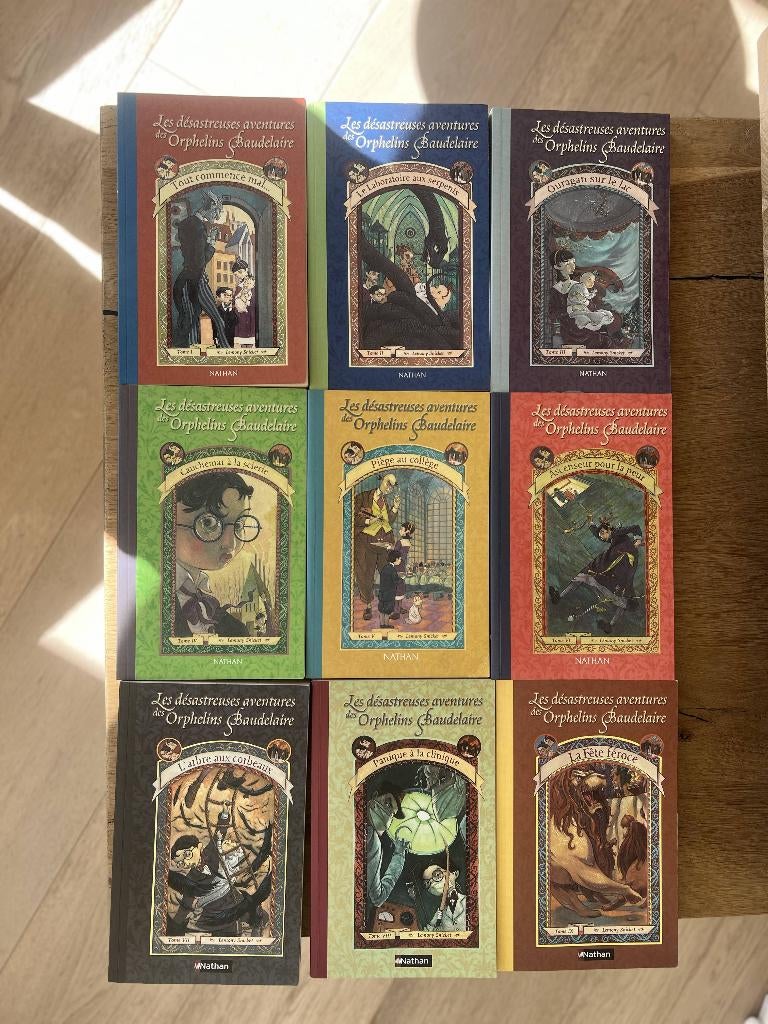 Les désastreuses aventures des Orphelins Baudelaire (9/13), Enlèvement ou Envoi, Comme neuf, Lemony Snicket, Fiction